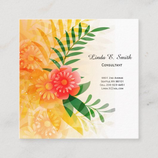 Visitenkarte (Vorderseite)