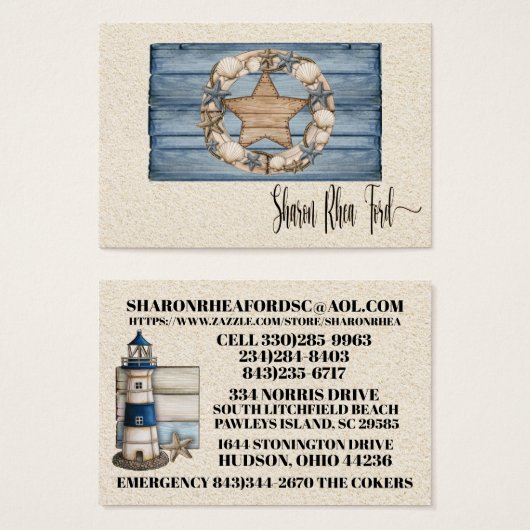 Visitenkarte (Vorne & Hinten)