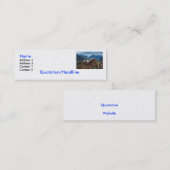 Visitenkarte (Vorne/Hinten)