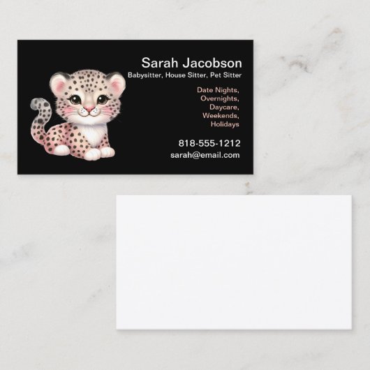 Visitenkarte (Vorne/Hinten)