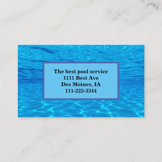 Visitenkarte (Vorderseite)