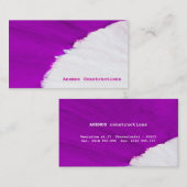 Visitenkarte (Vorne/Hinten)