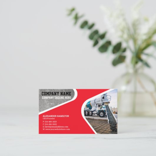 Visitenkarte (Stehend Vorderseite)