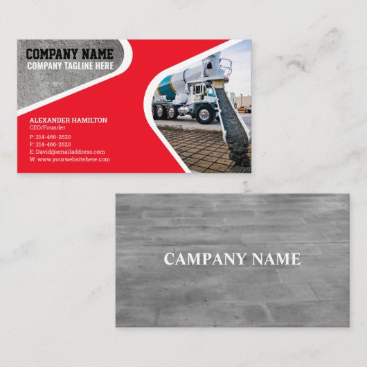 Visitenkarte (Vorne/Hinten)