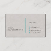 Visitenkarte (Rückseite)