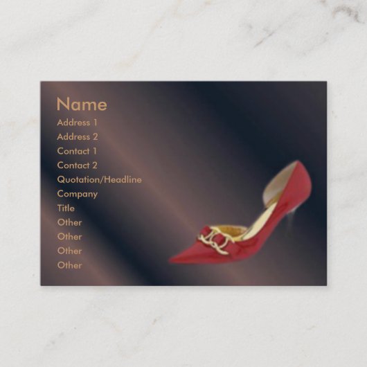 Visitenkarte (Vorderseite)