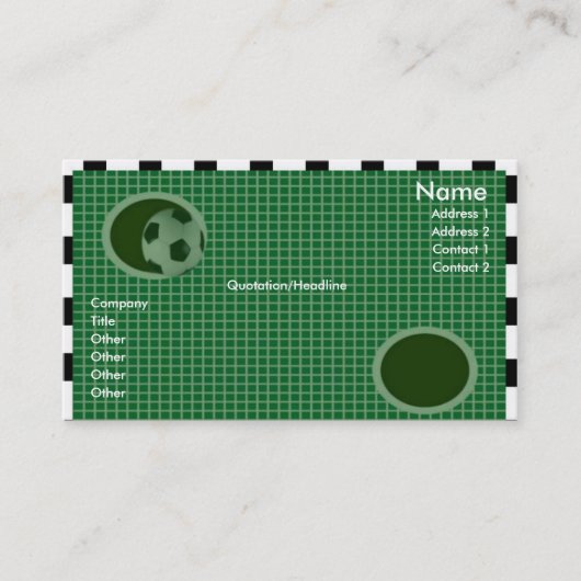 Visitenkarte (Vorderseite)