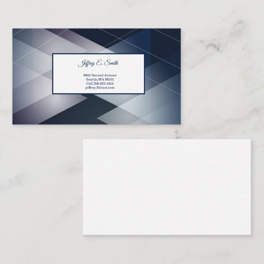 Visitenkarte (Vorne/Hinten)