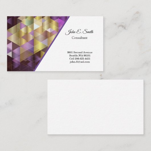 Visitenkarte (Vorne/Hinten)