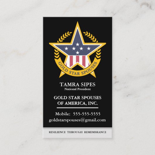 Visitenkarte (Vorderseite)