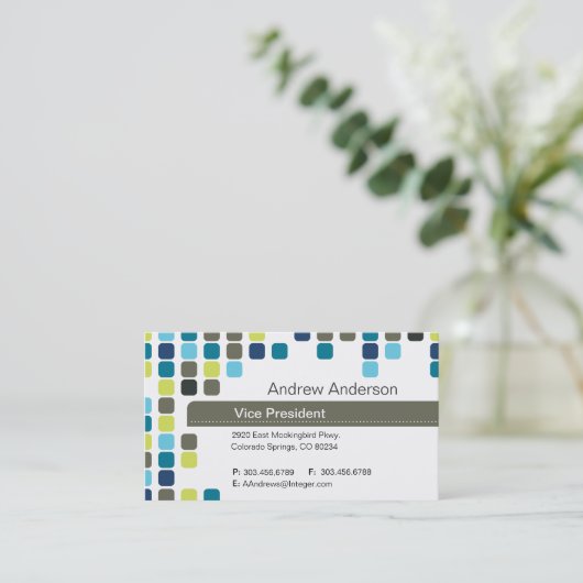 Visitenkarte (Stehend Vorderseite)