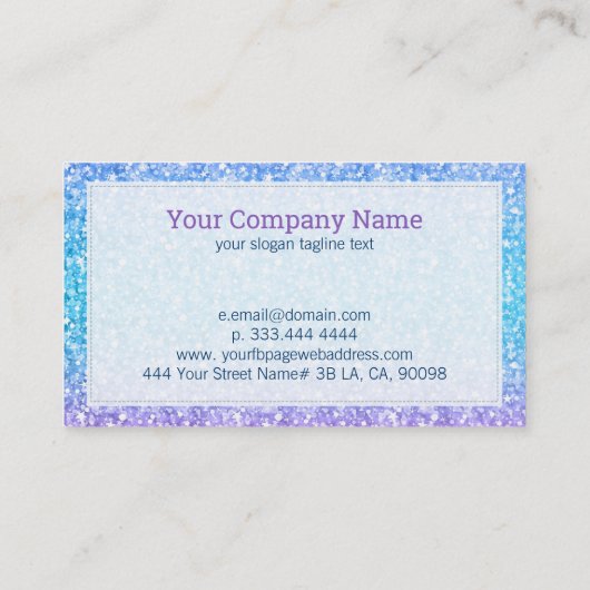 Visitenkarte (Rückseite)