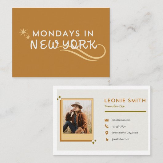 Visitenkarte  (Vorne/Hinten)