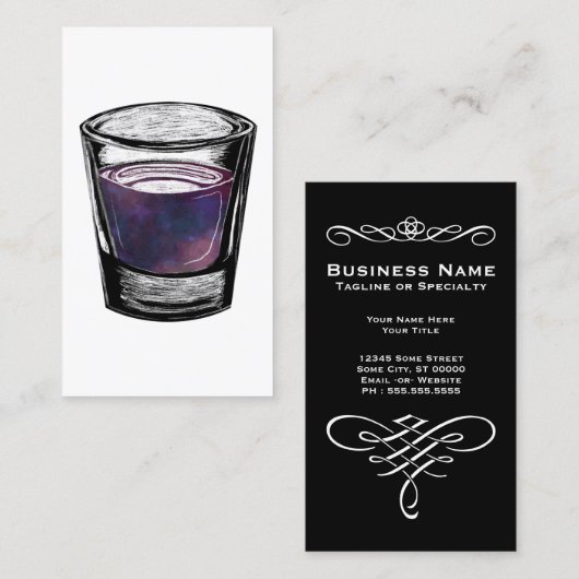 Visitenkarte (Vorne/Hinten)