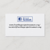 Visitenkarte (Rückseite)