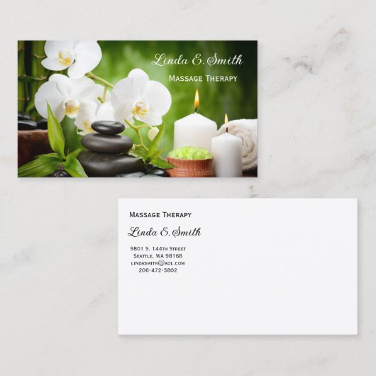 Visitenkarte (Vorne/Hinten)