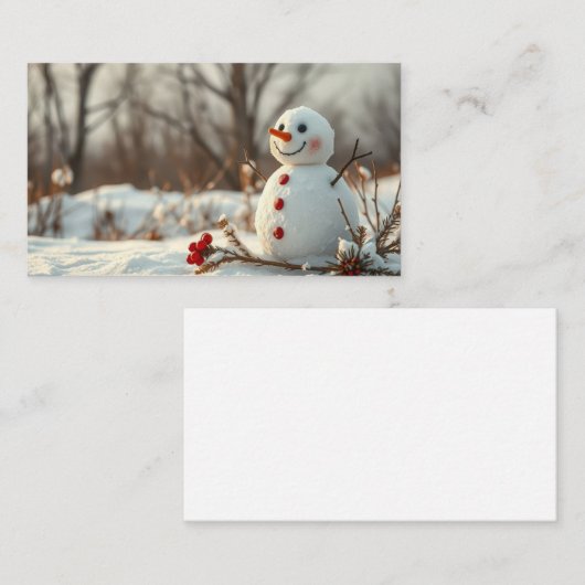 Visitenkarte (Vorne/Hinten)