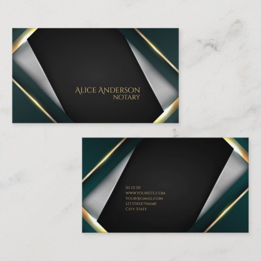 Visitenkarte (Vorne/Hinten)