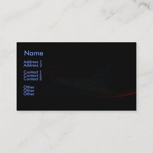 Visitenkarte (Rückseite)