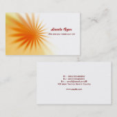 Visitenkarte (Vorne/Hinten)