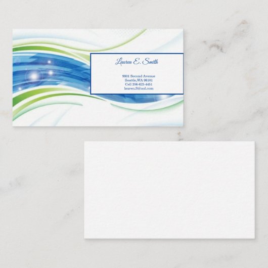 Visitenkarte (Vorne/Hinten)