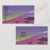 Visitenkarte (Vorne/Hinten)