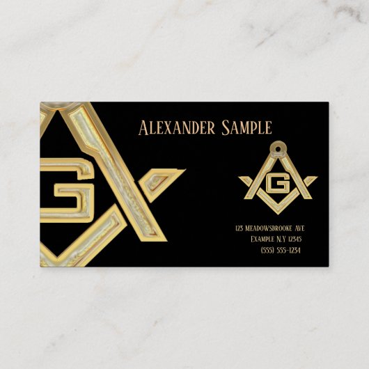 Visitenkarte (Rückseite)