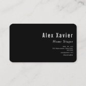 Visitenkarte (Rückseite)