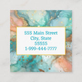 Visitenkarte (Rückseite)