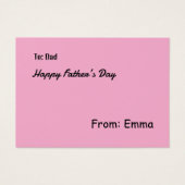 Visitenkarte (Vorderseite)