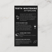 Visitenkarte (Rückseite)