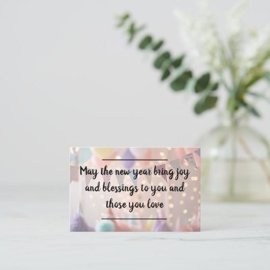 Visitenkarte (Stehend Vorderseite)