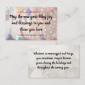 Visitenkarte (Vorne/Hinten)