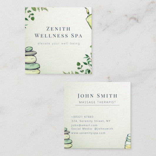 Visitenkarte (Vorne/Hinten)