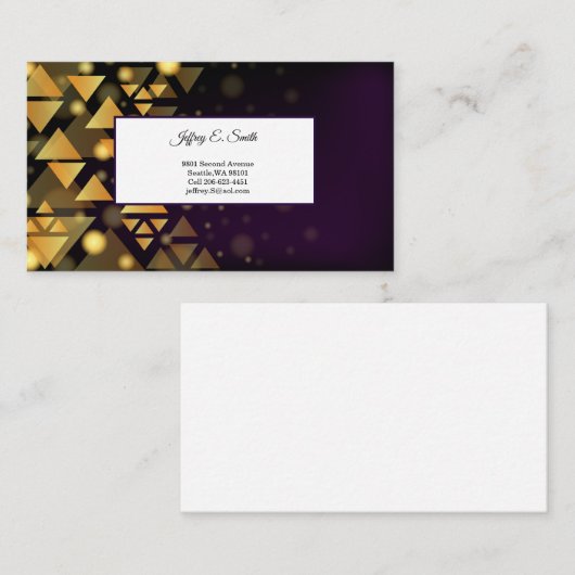 Visitenkarte (Vorne/Hinten)