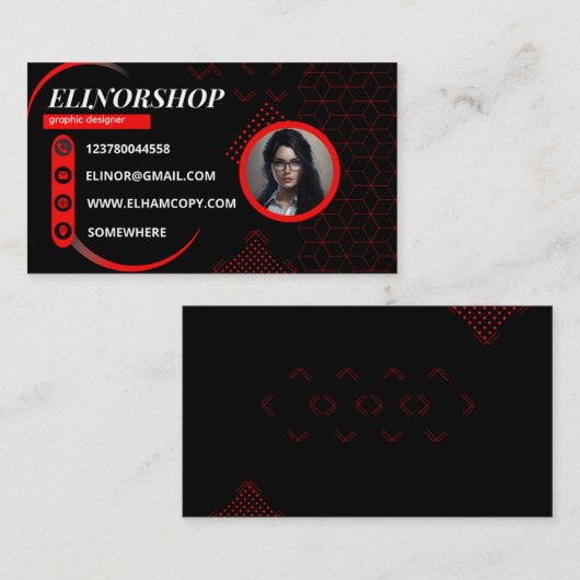 Visitenkarte (Vorne/Hinten)