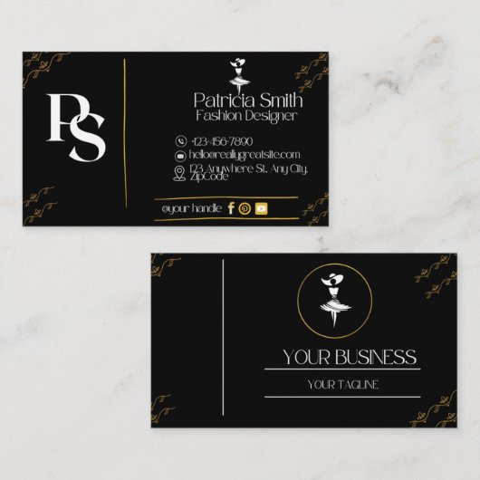 Visitenkarte (Vorne/Hinten)