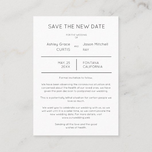 Visitenkarte (Rückseite)