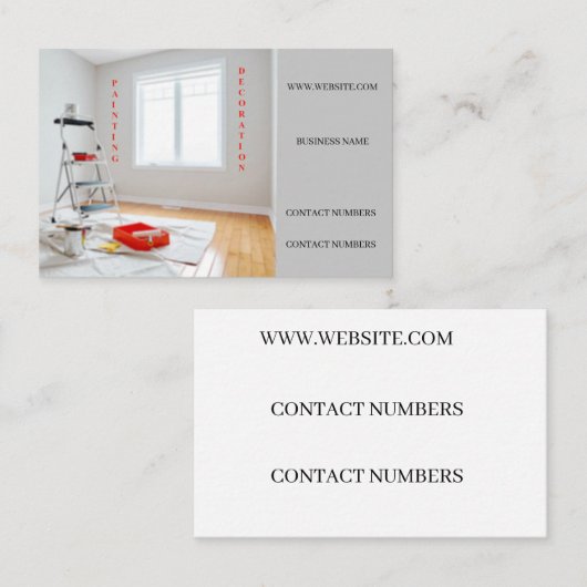 Visitenkarte (Vorne/Hinten)