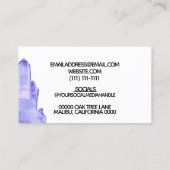 Visitenkarte (Rückseite)