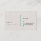 Visitenkarte (Rückseite)