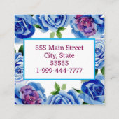 Visitenkarte (Rückseite)