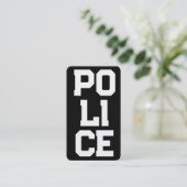 🚓 VISITENKARTE (Stehend Vorderseite)