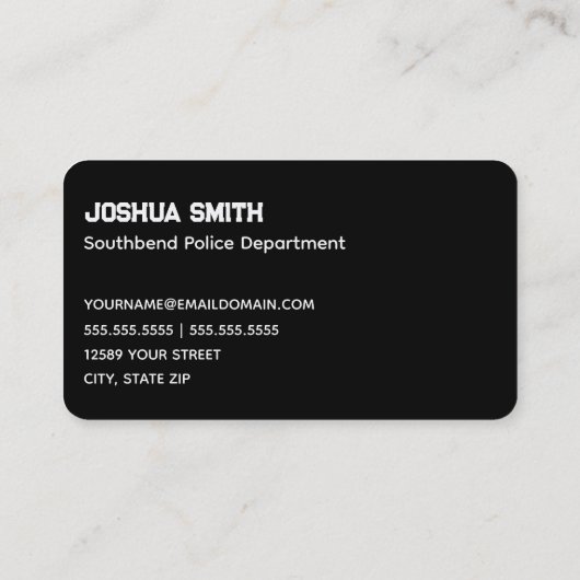 🚓 VISITENKARTE (Rückseite)