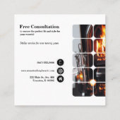 Visitenkarte (Rückseite)