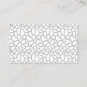 Visitenkarte (Rückseite)