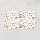 Visitenkarte (Rückseite)