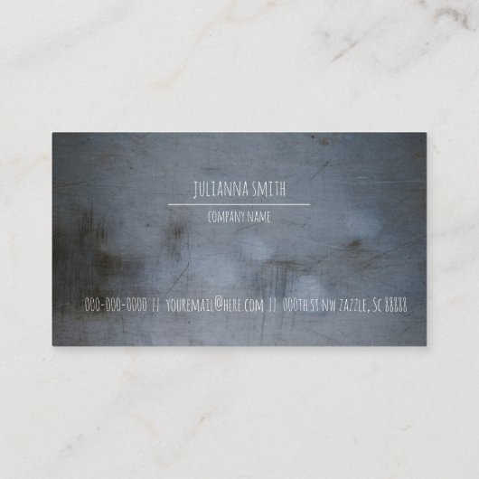 Visitenkarte (Rückseite)