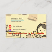 Visitenkarte (Rückseite)