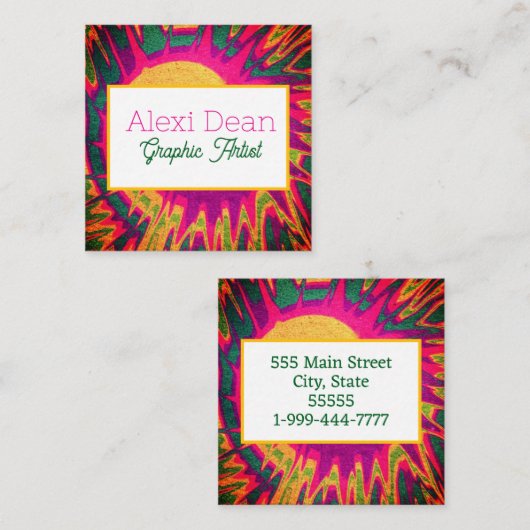 Visitenkarte (Vorne/Hinten)